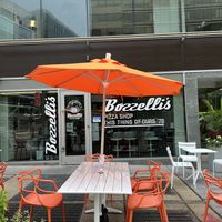 Outdoor seating area.  at Bozzelli's in Washington