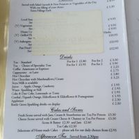 More menu at Browne's in Cromer