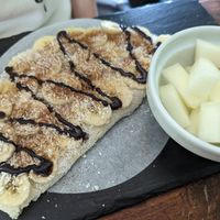 Paz - pancake at Brasil Vegano Cafe in Guildford