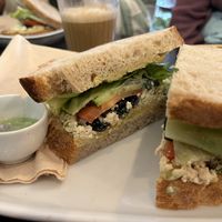 Mediterranean Sandwich  at Odete Bakery in Porto