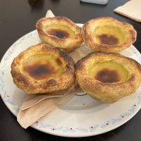 Vegan Nata  at Odete Bakery in Porto