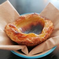 Pastel de nata at Odete Bakery in Porto