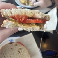 Tosta de tomate  at Odete Bakery in Porto