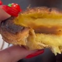 Nata #Veganuary at Odete Bakery in Porto