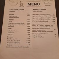 Drinks at Odete Bakery in Porto