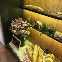 Cute interior  at Odete Bakery in Porto
