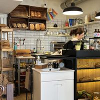 Counter   at Odete Bakery in Porto