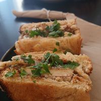 Brioche tofu sandwich (€10) at Odete Bakery in Porto