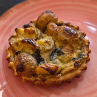 Quiche at Odete Bakery in Porto