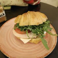 Croissandwich at Odete Bakery in Porto
