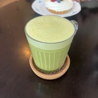 Matcha Latte  at Odete Bakery in Porto