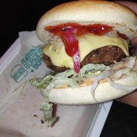 Lovely texture at Radical Burgers in North West London