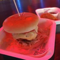 Melty cheeze at Radical Burgers in North West London