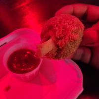 Sugar cane for a bone (don't knock it till you try it) at Radical Burgers in North West London