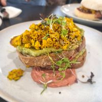 Scrambled tofu at Square 44 in Surrey Downs
