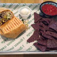 The J-Bay (vegan cheese and sour cream) at Green Room Cafe in Cocoa Beach