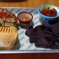 Tofu wrap at Green Room Cafe in Cocoa Beach