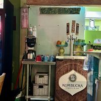 GTS Kombucha on tap  at Green Room Cafe in Cocoa Beach