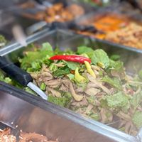 Thai spicy salad at Kiaw Waan Vegan Food - เขียวหวานอาหารเจ in Bangkok