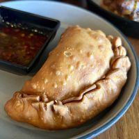 Empanada  at Desmond's Island Soul Grill in Virginia Beach