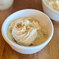 Banana pudding   at Desmond's Island Soul Grill in Virginia Beach