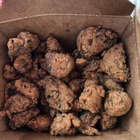 Popcorn shrooms at Desmond's Island Soul Grill in Virginia Beach