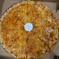 Vegan margherita at NKD Pizza in Abu Dhabi