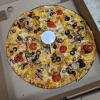 Vegan greenhouse at NKD Pizza in Abu Dhabi