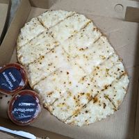 Vegan bread sticks at NKD Pizza in Abu Dhabi