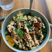 Bahn mi Buddha Bowl. This was amazing! at Flourish Plant-Based Eatery in Evansville
