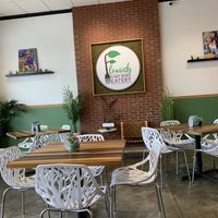 Inside at Flourish Plant-Based Eatery in Evansville