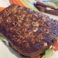 Kids ham cheese  at Flourish Plant-Based Eatery in Evansville
