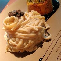 Tofu trufado at Le Chef Bistrô in Recife