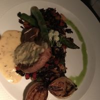 Aspagos e Arroz Negro  at Le Chef Bistrô in Recife