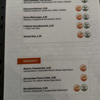 Speisekarte  at Homei Gyoza in Bonn