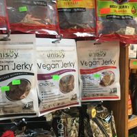 Some vegan items at Freshy's in New York City
