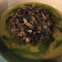 Huitlacoche con salsa poblana - fantastic tasty at Limbo in San Francisco