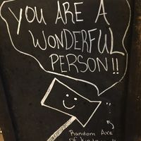 Funny 😄  at Double Dutch Espresso in New York City