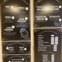 Menu as of April 2025  at Aluen Patagonia in Puerto Natales