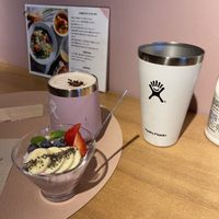 pudding with chia seeds  at An39 in Osaka