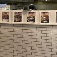 Menu at Superiority Burger in Tokyo