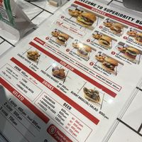 Menù #Veganuary at Superiority Burger in Tokyo