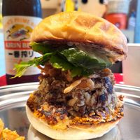 Yuba creation at Superiority Burger in Tokyo