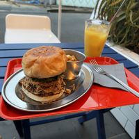   at Superiority Burger in Tokyo