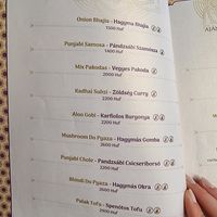 Vegan menu 1 at Indigo - Buda in Budapest