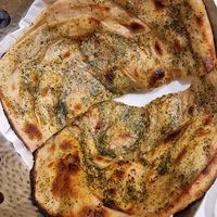 Paratha with mint (vegan) #Veganuary at Indigo - Buda in Budapest