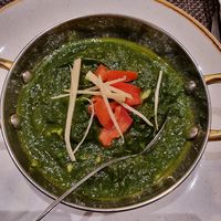 Tofu in spinach sauce (vegan) #Veganuary at Indigo - Buda in Budapest