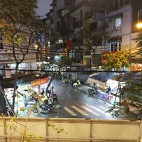 View from the balcony at Tung's Kitchen in Hanoi