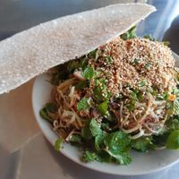 Banana flower salad at Huong Tu Bi in Hoi An
