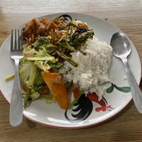 My meal for 55 cents  at Warung Jawa - Moro Seneng in Denpasar